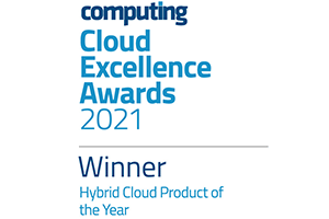 Cloud Excellence award hybrid cloud product of the year