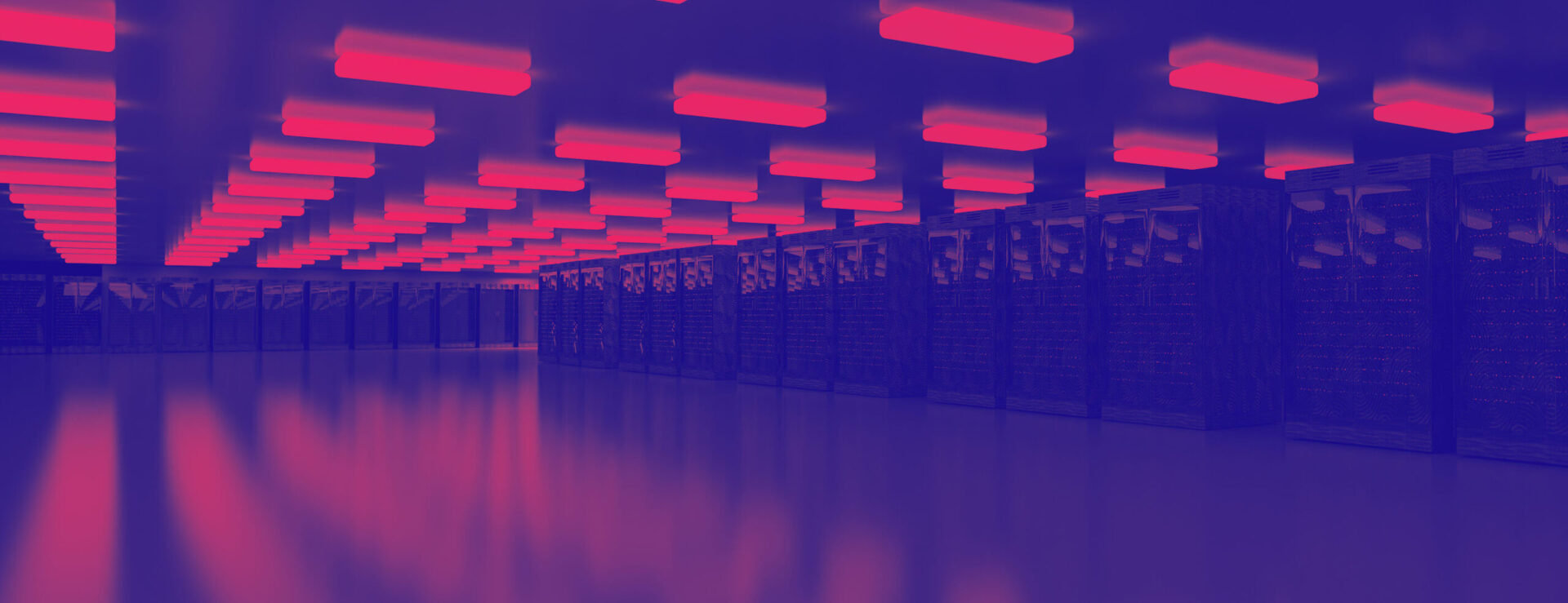 Data centre for data storage.